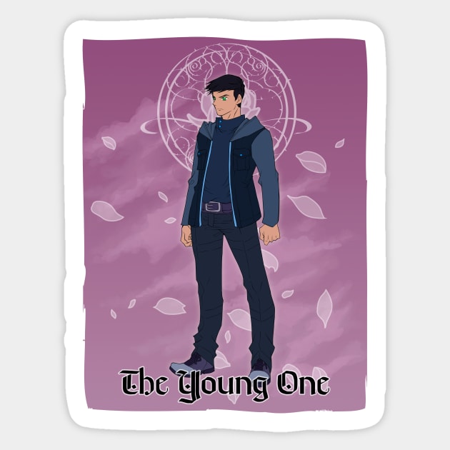 Fallen And Broken - The Young One Sticker by CrypticRaven